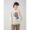 ELLE Heavy-Duty Print Hooded Sweatshirt