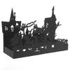 Novelty Witch Silhouette Candle Holder Halloween Candle Holder for Party Decor