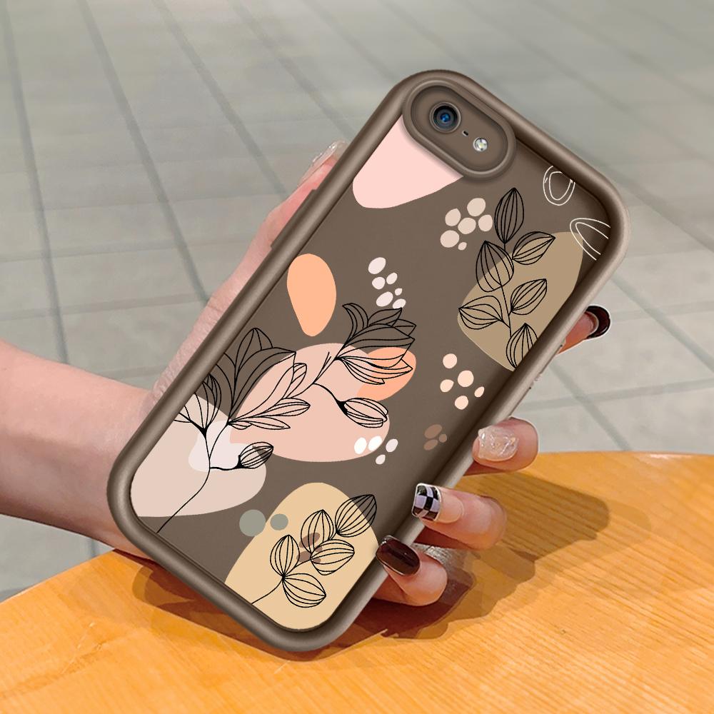 Weiches Silikon-Telefongehäuse mit quadratischem Leiterdruckmuster, vollständige Kameraabdeckung, stoßfeste Gummischutzhülle für iPhone Infinix Tecno OnePlus