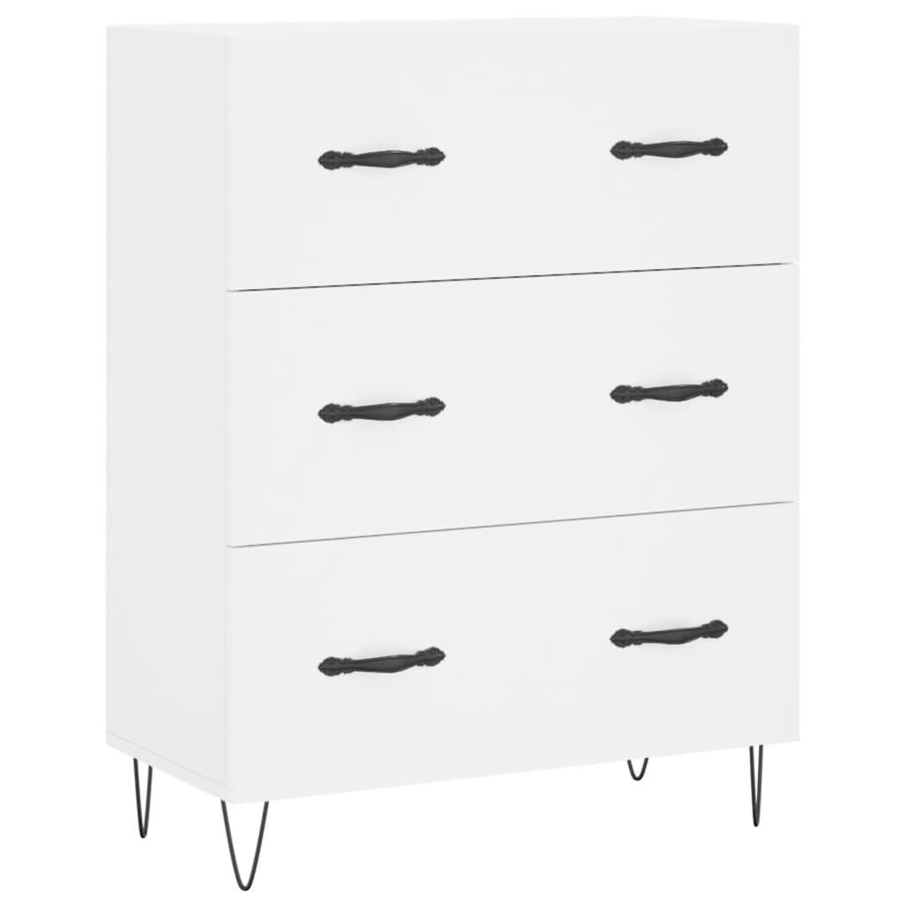 vidaXL Sideboard Weiß 69,5x34x90 cm Holzwerkstoff