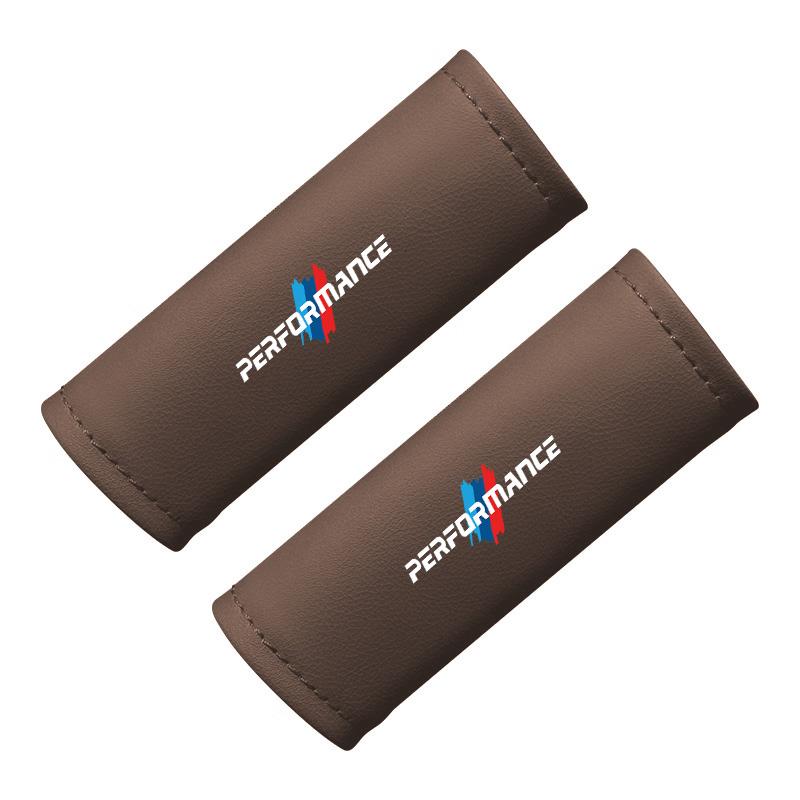2Pcs Leather Car Roof Handle Cover Gloves Interior Protector For BMW X1 X2 X3 X5 X4 X6 X7 G30 G20 G32 G11 G12 F40 F30 F20 F10
