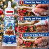 Christmas Snow Globe Base Repair Glue, Strong Hold Precision Tip for Holiday Decor Fix, Easy Clean Display Ready