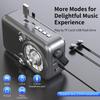 Portable Retro FM AM SW Radio Full Band DSP Radios Wireless Bluetooth Speaker Subwoofer Support TF Card U Disk 3.5mm Headphones