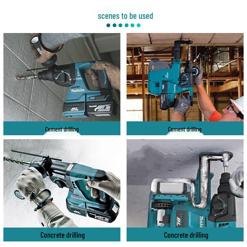Makita 18V Brushless Cordless Rotary Hammer Drill Series CN plug (adapter included)