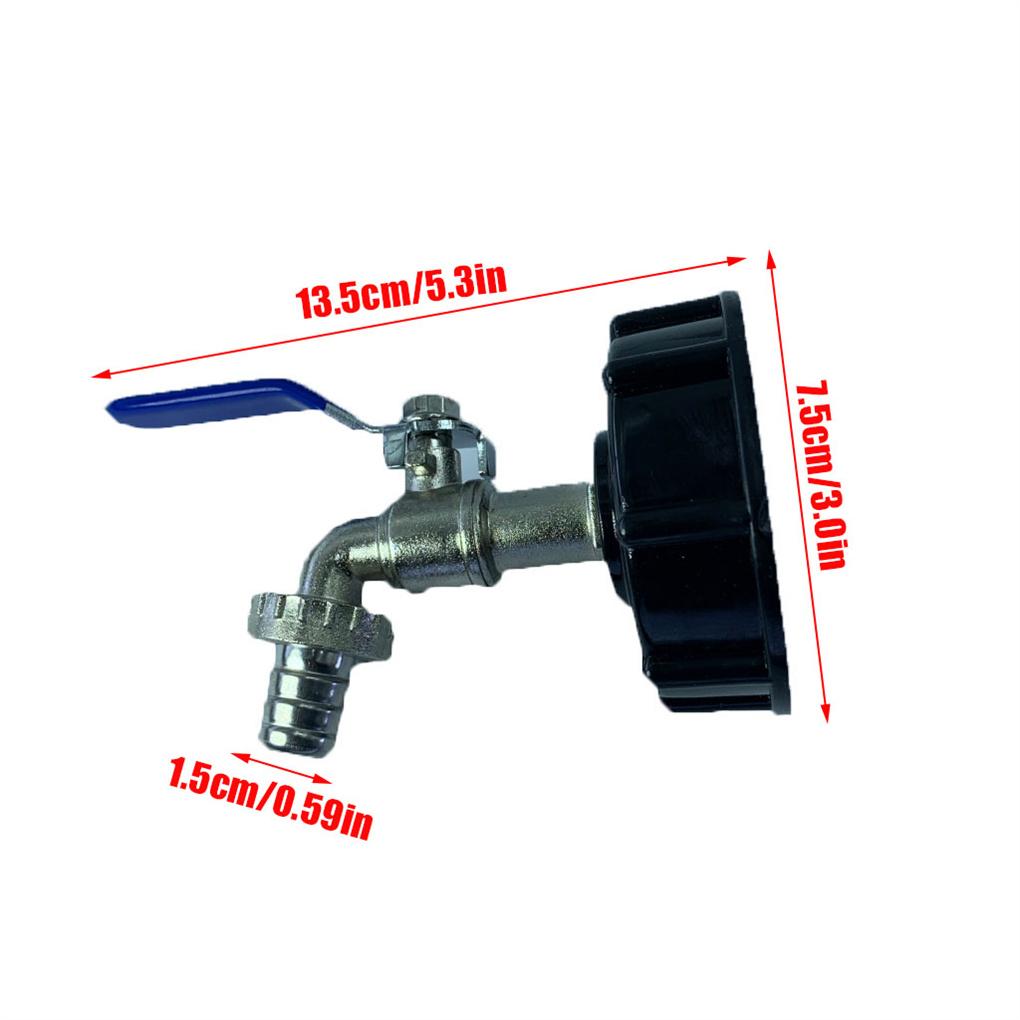 Ton Barrel Stainless Steel Tap Rainwater Container Spigot Valve Spigot Aquarium Faucet Fitting Adapter Household Supplies