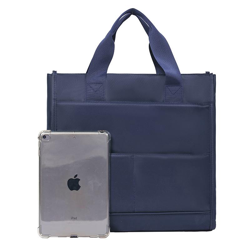 TS JYL laptop bag,Men Business Briefcase Large Oxford Laptop Bag A4 Document Multi-Layer