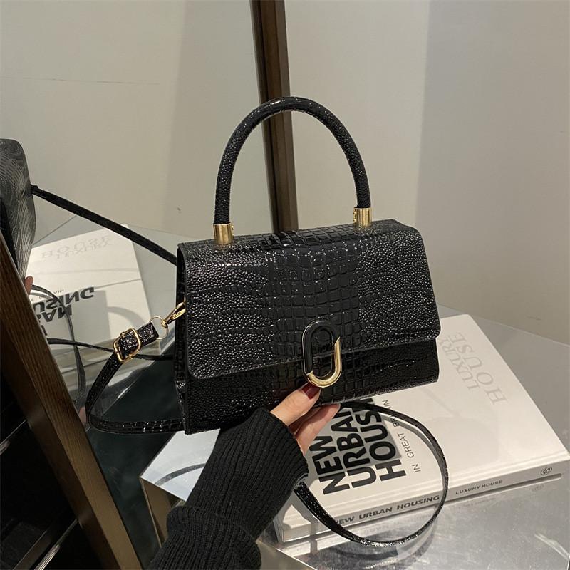Stylish Pu Crossbody Bag Chic Small Square Handbag For Everyday Casual Fashion