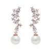 [Merry-Grin] 14K Gold Pin Rose Gold Lamang Earrings