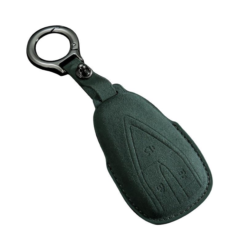 Changan SL03/S7 Key Case 2023: Suede Protective Shell with Buckle
