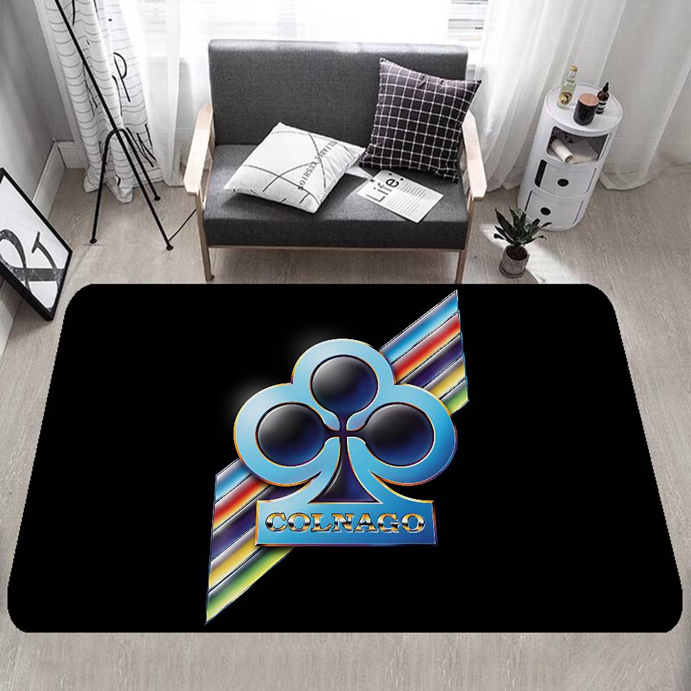 Fashion Cyclings C-Colnagos Door Mat Nordic Style Bedroom Living Room Doormat Home Balcony Anti-Slip Alfombra