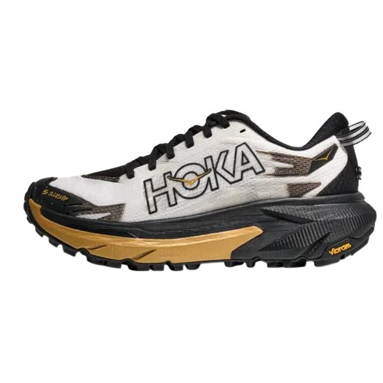 

HOKA ONE ONE Mafate 5 Trail Running Shoes Women s White Black 1168723-BKGD 39⅓