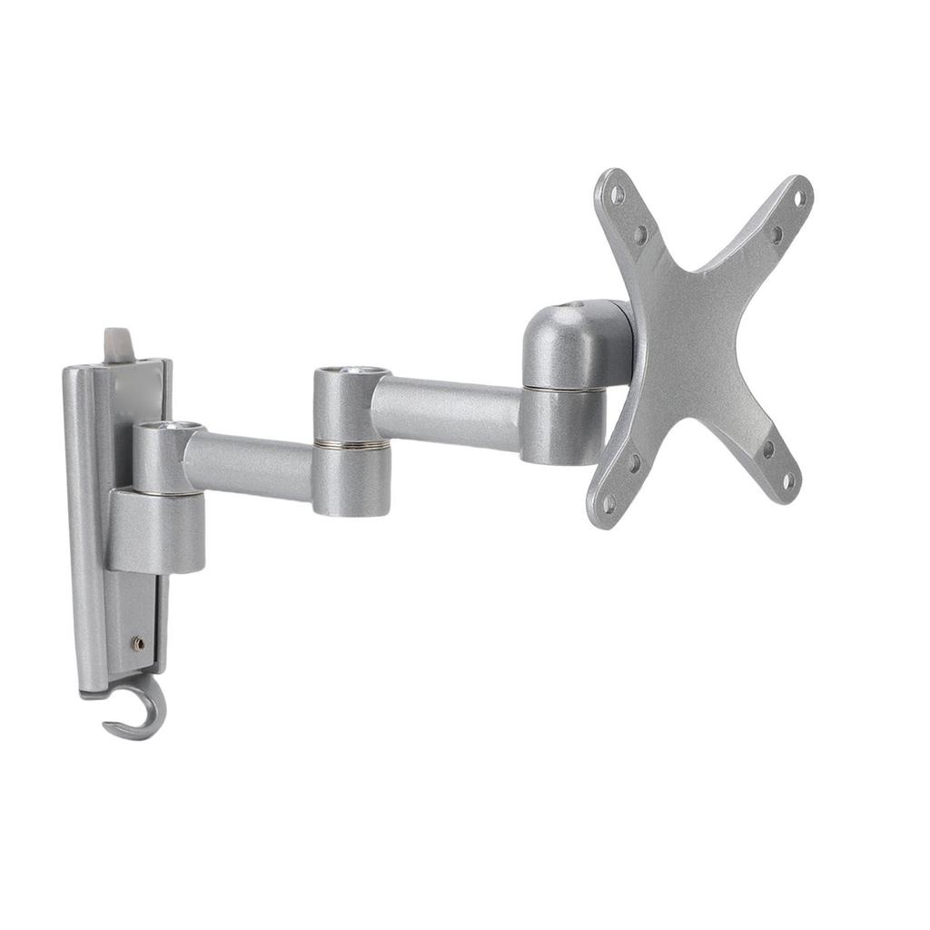 Displayarm Stor Skärm Väggmonterad TV Aluminiumlegering Stor Lastbärande 30in L04 Silvergrå