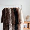 Herbst- und Winterwarmer Mantel Leopardenmuster Mantel Lang