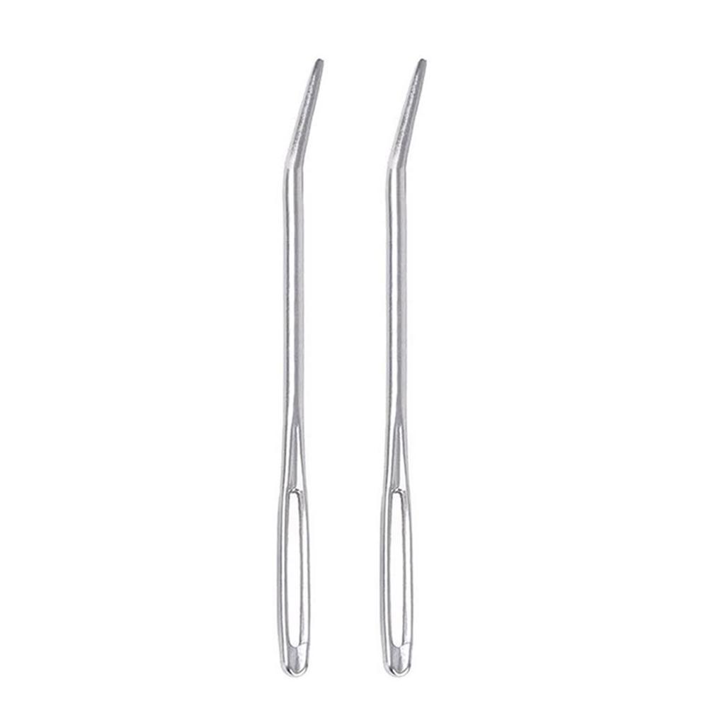 Large Eye Sewing Needle with Curved Tip Yarn Darning Needle Sewing Needle Set for Wool Sewing Hand Knitting Crocheting