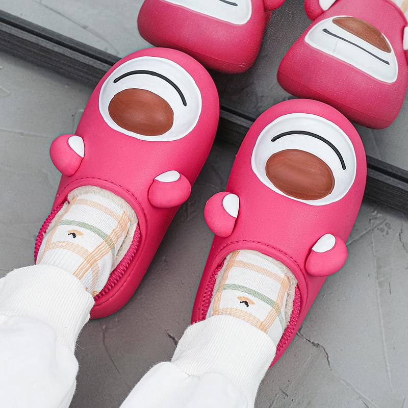 Детские модные тапочки из хлопка на толстой подошве больших размеров — фото 14