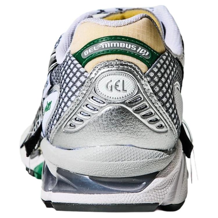 INVINCIBLE X Asics Gel Nimbus 10.1 HTTP 404 Pack - Kale Unisex Sneakers Silver Pure-Silver 1203A814-020