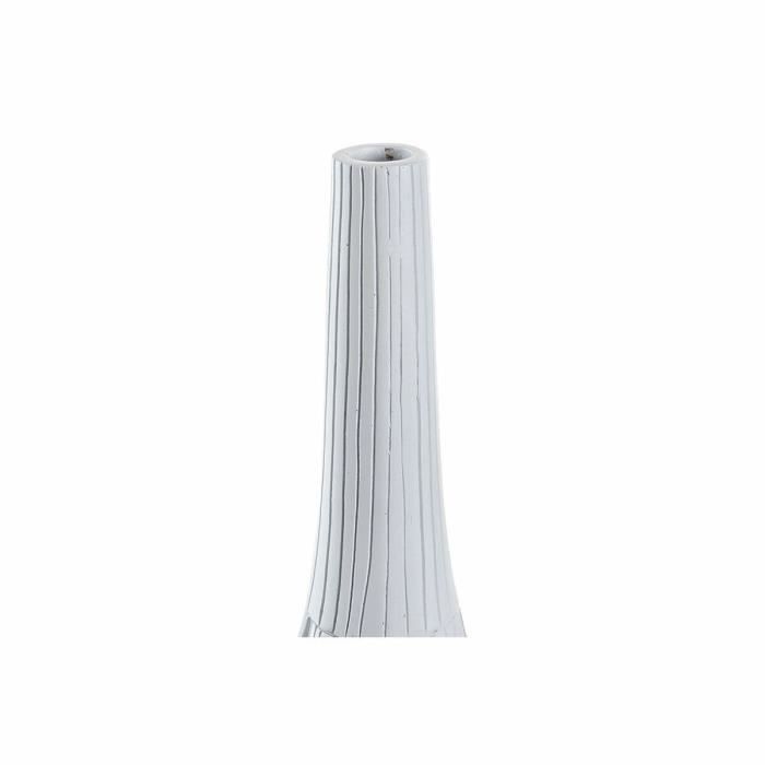 Vase - Design - Moderne - Résine blanche - 50 cm - Élégant et sophistiqué