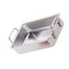 Stainless Steel Cake Pan for Baking Roasting and Cooking Rectangle Oven Tray with Handle Rusts Resistant Bakewares