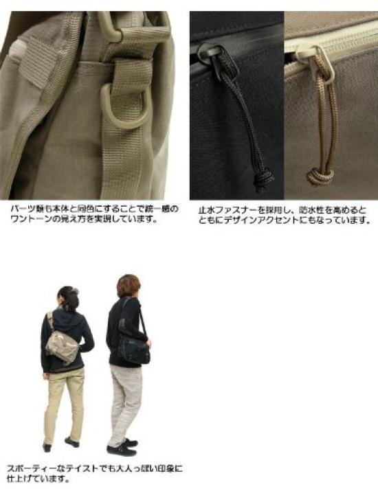 Porter Clunkers Shoulder Bag S (Black)