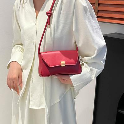 Premium Bag Women 2025 New Baguette Bag Retro Hand-held Underarm Bag Foreign Style Girl Shoulder Messenger Bag