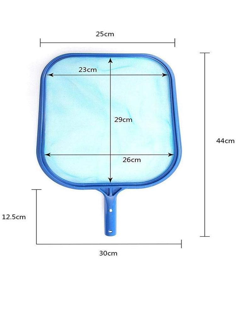 Aluminium Pool- & Teichkescher zum Entfernen von Blättern - Verdickt, verschlüsselt zur Tief- & Flachwasserreinigung