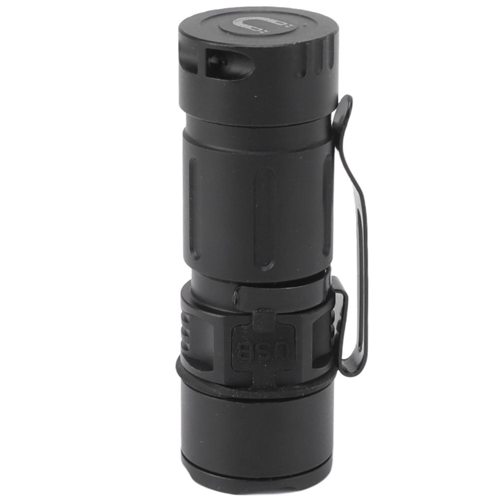 Lanterna Mică Reîncărcabilă USB 5 Moduri 1000LM Impermeabilă Compactă Mini de Buzunar EDC