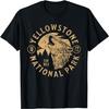 Yellowstone Wyoming Wolf Naturwanderung Draußen Vintage T-Shirt