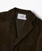 OUTSTANDING High Density Corduroy Classic 3-Button Jacket_Brown