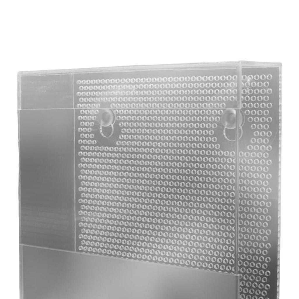 Akrylový krmítko pro plazy s přísavkami Praktické Prémiové potřeby Domácnost