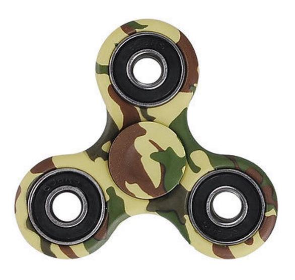 3d Hand Finger Spinner Edc Focus Stress Relieve Game Green Toy