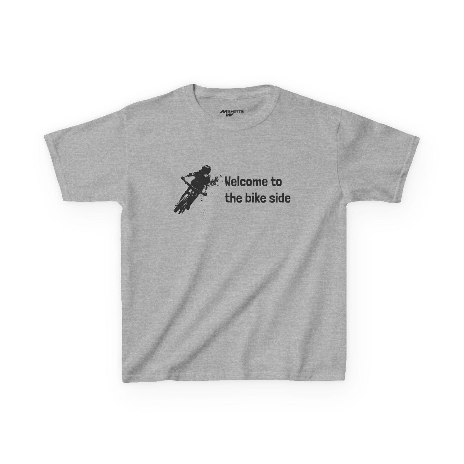 Bike Side Kids Tee: Fun Cycling T-Shirt for Young Adventurers XL
