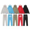 SynaWord Felpa con Cappuccio Larga Americana Pantaloni della Tuta Syna Marca Trendy per Uomo e Donna Hip Hop Street Coppia Tuta Casual