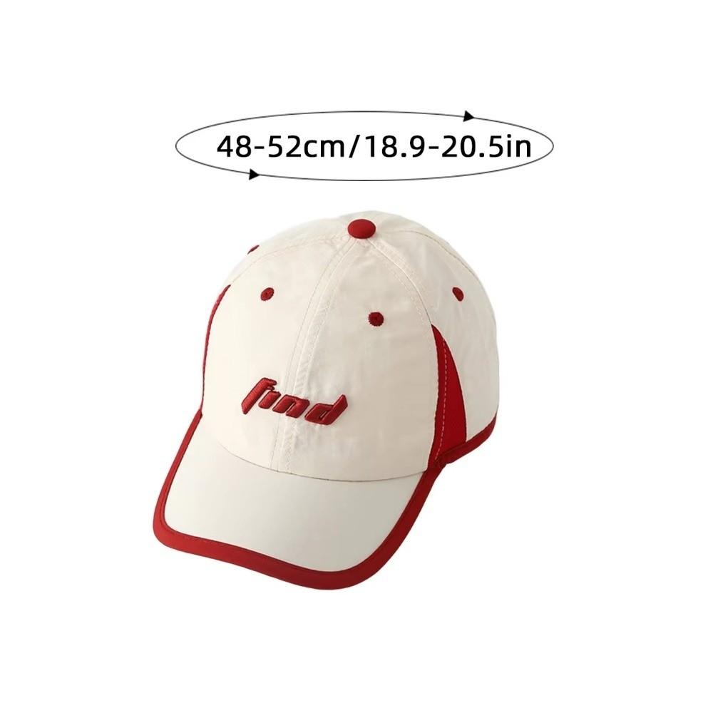 Thin Kids Sun Hats Letter Embroidery Outdoor Sunshade Caps Quick Dry Caps for Children Aged 2-8