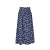 Summer Women's Half-body Skirt Medium-length Temperament Elegant Printed Half-body Skirt