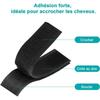 Scratch autocollant double-face - NOBRAND - Rouleau 10 m - 20 mm - Noir - Adhésion ultra-forte