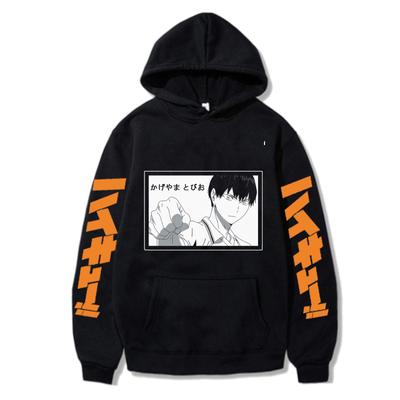 Haikyuu Anime Men Casual Pullover Hoodie Spring Autumn Streetshirt Korean Version Tops Oversized Unsex Daily Sweatshirt