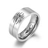 Titanium Steel Hollow Spider Men's Ring, Spider Silk Stainless Steel Jewelry, Fashionable Men's Accessories