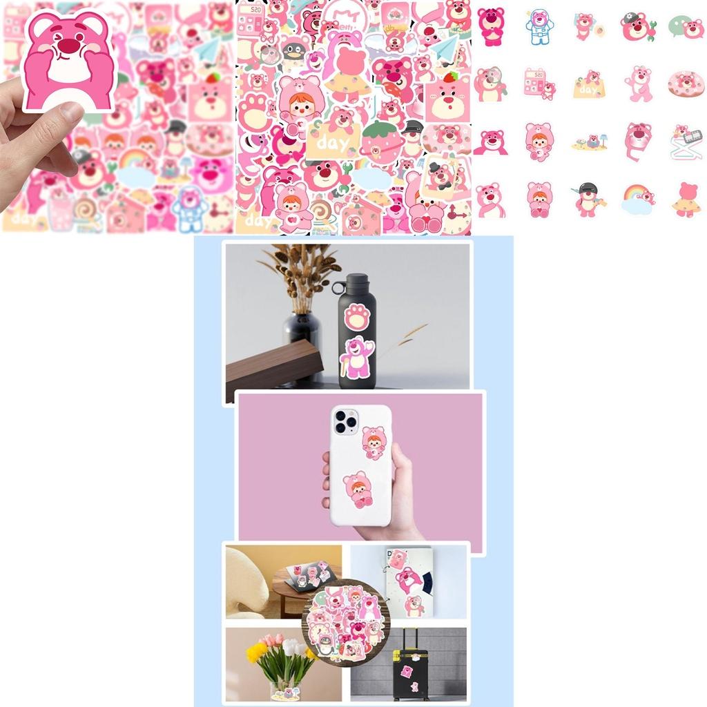 50pcs Lotso Stickers Waterproof Reusable Decor Laptop Graffiti Kid Diy Gift