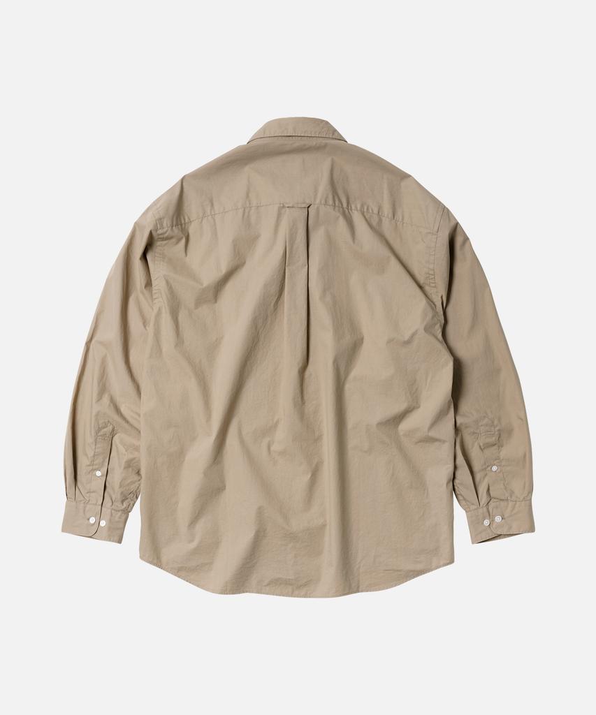 FRIZMWORKS Paper Cotton Relaxed Shirt _ Beige
