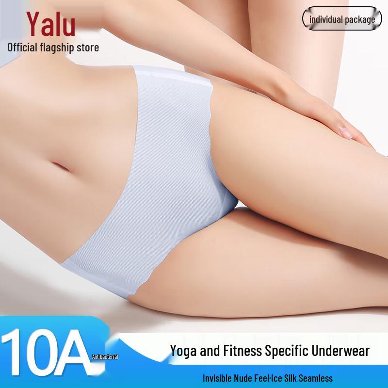 Yalu Women's Thin Ice Silk Antibacterial Briefs