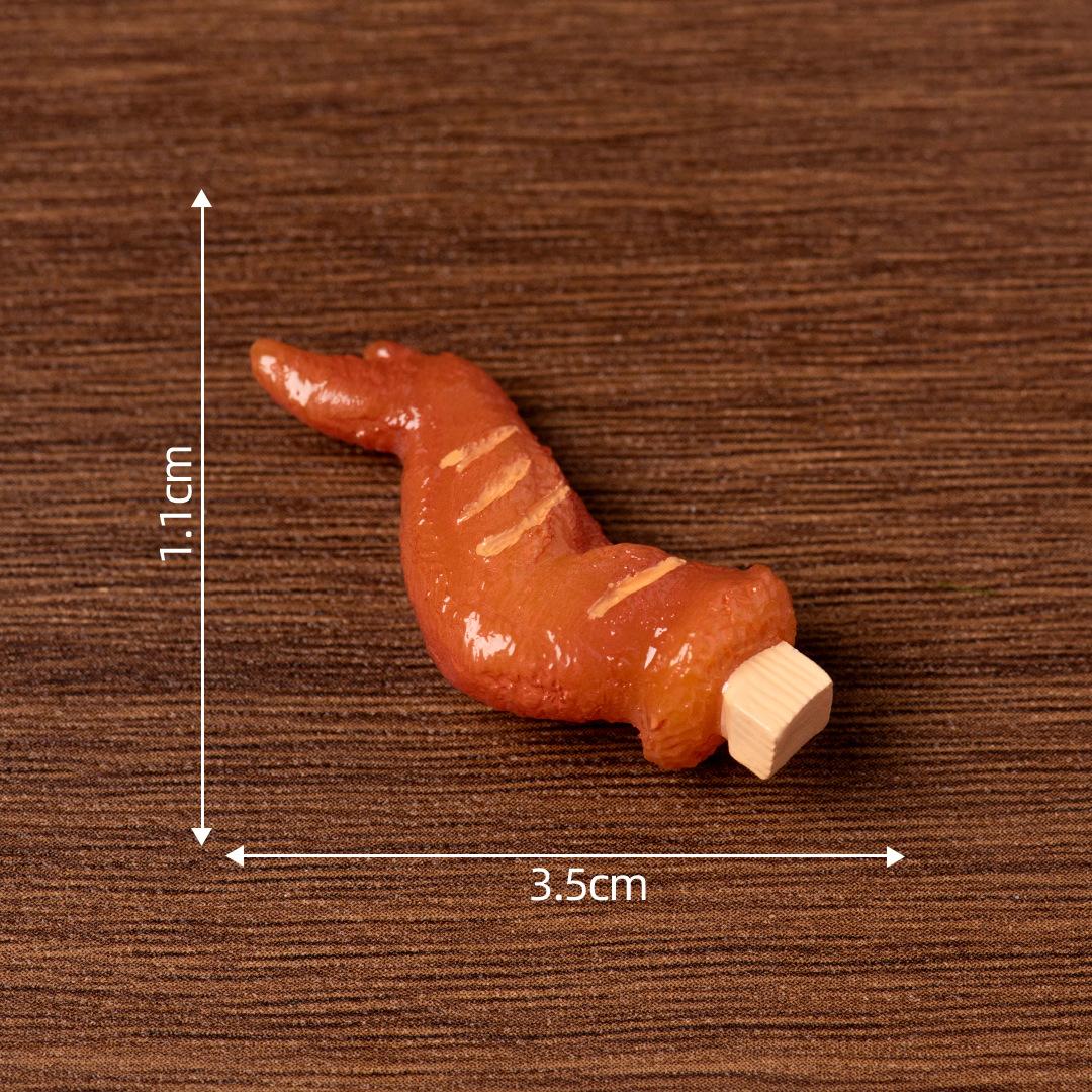 

Микропейзаж Моделирование еды Игрушка Жареные шампуры Шашлык для барбекю Благовония DIY Детский дом Украшения Аксессуары Миниатюрные смоляные украшения Grilled Skewers Eating Play