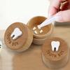 1Pcs Durable Collecting Teeth High Quality Baby Tooth Box Save Gifts Wooden Milk Teeth Organizer With Lid