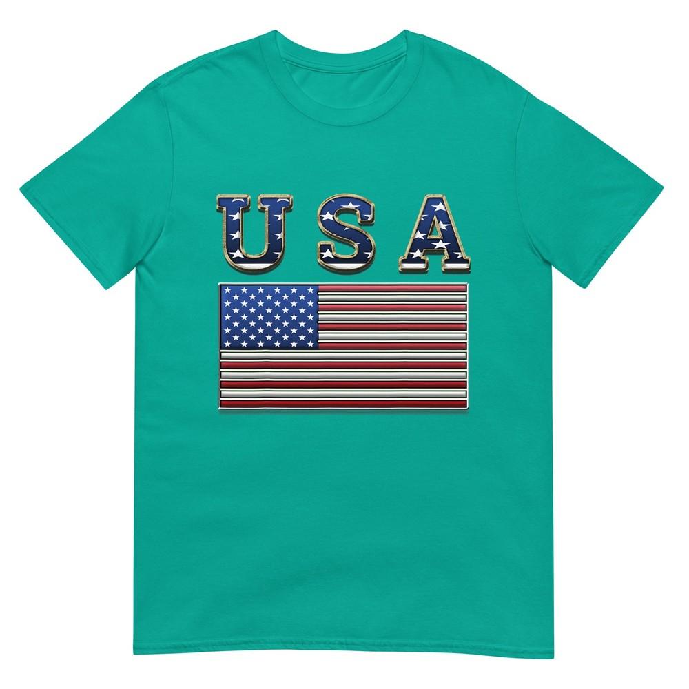 Usa American Flag United States Us Patriotic Tshirt
