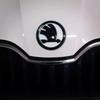 80mm 90mm ABS Emblem For Skoda Fabia 1 2 Octavia A7 RS Superb Rapid Yeti Karoq Vision Car Head Front Rear Boot Tailgate Sticker