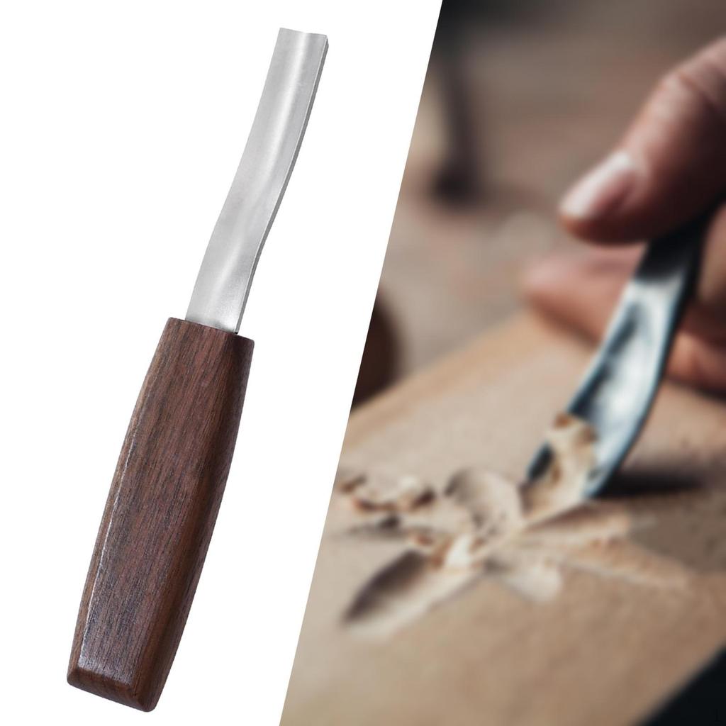 Wood Carving Knife Chisel Professional, Woodcarving, Woodworking with Wooden Handle Woodcut