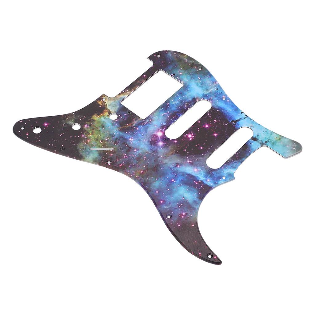 Guitar Pickguard Star Sky Pattern Pick Guard Plate PVC Instrument Accessory for Protection