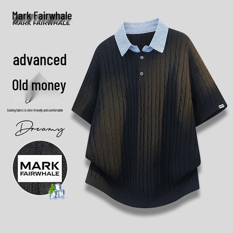 

MARK FAIRWHALE Men s Cooling Breathable Short Sleeve Polo Shirt XXXL