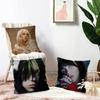 Fashion B-Billie E-Eilish Singer Personalized Pillow Dust Cover Bedroom Kids Party Decoration Pillowcase Birthday Children Gift