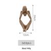 Nordic Lux Yoga Dance Figurines for Home Decor