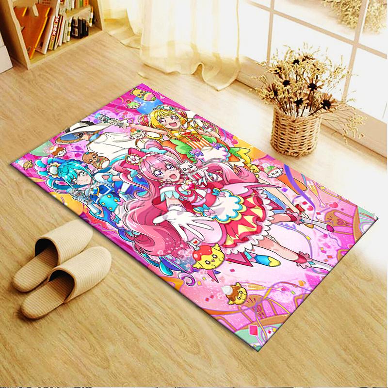 2026 NEW Pretty Cure Carpet Rug for Living Room Bedroom Home Sofa Decoration,Kids play Non-slip Floor Mat